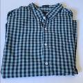 J. Crew Shirts | Blue J. Crew Slim Fit Gingham Button Down Shirt | Color: Blue | Size: Xl