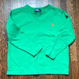 Polo By Ralph Lauren Shirts & Tops | Boys Ralph Lauren Long Sleeve Tshirt | Color: Green | Size: 4b