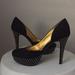 Nine West Shoes | Black Suede Platform Heels Nwot | Color: Black | Size: 7