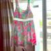 Lilly Pulitzer Dresses | Beautiful Nwt Lilly Pulitzer Dress, Size 10 | Color: Green/Pink | Size: 10