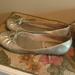 American Eagle Outfitters Shoes | American Eagle Silver Flats 9.5 | Color: Silver | Size: 9.5