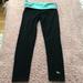 Pink Victoria's Secret Pants & Jumpsuits | Black Yoga Fold Down Waist Leadings | Color: Black | Size: S