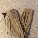 American Eagle Outfitters Pants | American Eagle Jogger Pants Tan Large 2491 | Color: Tan | Size: L