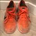 Nike Shoes | Authentic Nike Running Shoes Sz9.5 Orange | Color: Orange | Size: 9.5