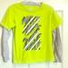 Nike Shirts & Tops | Boy’s Long-Sleeved Nike Tee | Color: Gray/Green | Size: 4tb