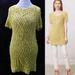 Anthropologie Sweaters | Anthropologie Marigold Moth Sweater Tunic Sz S | Color: Yellow | Size: S