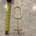 Anthropologie Wall Decor | Anthropologie Metal O Hook | Color: Cream | Size: Os