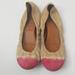 Anthropologie Shoes | Anthropologie Leifnotes Pink Taika Ballet Flats 39 | Color: Cream/Pink | Size: 9