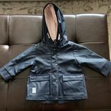 Zara Jackets & Coats | Baby/Toddler Zara Raincoat | Color: Blue | Size: 9-12mb