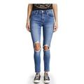 Levi's Jeans | 721 High Rise Distressed Skinny Jeans | Color: Blue | Size: 25
