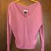 American Eagle Outfitters Tops | American Eagle Long Sleeve V Neck Top | Color: Pink/Purple | Size: Xs