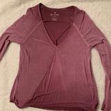 American Eagle Outfitters Tops | American Eagle Long Sleeve T | Color: Purple | Size: S