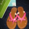 Kate Spade Shoes | Bnib Kate Spade Deep Pink Sandals Size 6 | Color: Brown/Pink | Size: 6