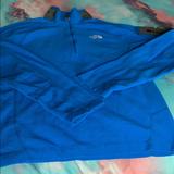 The North Face Shirts & Tops | Boys 1/4 Zip The North Face Pullover Fleece. | Color: Black/Blue | Size: Xlb