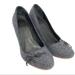 Anthropologie Shoes | Anthropologie J Shoes Stun Size 7 Gray Wool Pump | Color: Gray | Size: 7.5
