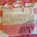 Victoria's Secret Bags | Beach Bag | Color: Cream/Pink | Size: Os