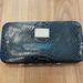 Michael Kors Bags | Black Michael Kors Snake Print Wallet | Color: Black/Gold | Size: Os