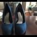 Nine West Shoes | Blue/Black Dress Over 4 Inch Dress Shoes | Color: Blue | Size: 8.5