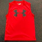 Under Armour Shirts & Tops | Boys Under Armour Tank Top | Color: Red | Size: Mb