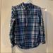 Ralph Lauren Shirts & Tops | Boys Ralph Lauren Button Down Plaid Shirt | Color: Blue/Green | Size: 4b