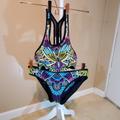 Athleta Swim | Butterfly Wings Athleta Swimsuit | Color: Black/Purple | Size: Xs