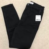 Free People Jeans | Free People Black High Rise Skinny Jeans 27 | Color: Black | Size: 27
