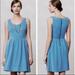 Anthropologie Dresses | Anthropologie Maeve Blue Polka Dot Dress | Color: Blue/White | Size: S