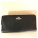 Coach Bags | Black Leather Coach Wallet | Color: Black | Size: Os