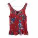 American Eagle Outfitters Tops | American Eagle Sleeveless Tank Top | Color: Blue/Red | Size: Sp