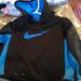 Nike Shirts & Tops | Boys Size 4 Thermafit Nike Hooded Sweatshirt | Color: Black/Blue | Size: 4b