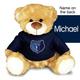 Navy Memphis Grizzlies Personalized 10'' Plush Bear