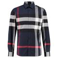 Burberry Herren Hemd SUMMERTON Slim Fit, marine, Gr. S