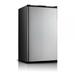 Impecca USA 3.3 cu. ft. Freestanding Mini Fridge w/ Freezer Plastic in Gray | 33.5 H x 18.5 W x 17.6 D in | Wayfair RC-1335SL