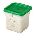 Cambro Translucent White Food Storage Container Plastic | 7.24 H x 7.26 W x 7.26 D in | Wayfair 4SFSPP190