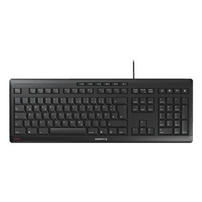 Cherry Kabelgebundene Tastatur »Stream« schwarz schwarz, 48x2.4x21 cm