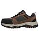 Skechers Men's Greetah Trainers, Brown Brown Suede Leather W Textile Br Bk, 9.5 UK