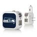 Seattle Seahawks Solid Design USB Charger