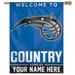 WinCraft Orlando Magic Personalized 27'' x 37'' Single-Sided Vertical Banner