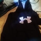 Under Armour Tops | Brand New No Tags Underamor Blk Hoodie | Color: Black/Gray | Size: M