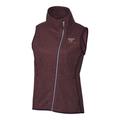 Women's Cutter & Buck Maroon Virginia Tech Hokies Mainsail Full-Zip Vest