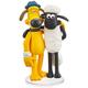 Medicom Shaun the Sheep UDF Aardman Animation #2 Mini Figure Shaun & Bitzer 8 cm