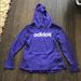 Adidas Shirts & Tops | Adidas Girls Climalite Hooded Top | Color: Purple | Size: 5g