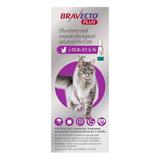 Bravecto Plus For Large Cats 500 Mg (13.75 To 27.5 Lbs) Purple 2 Doses