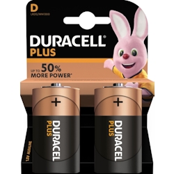 DURACELL Plus MN1300-LR20-D-Mono 2er Blister Image