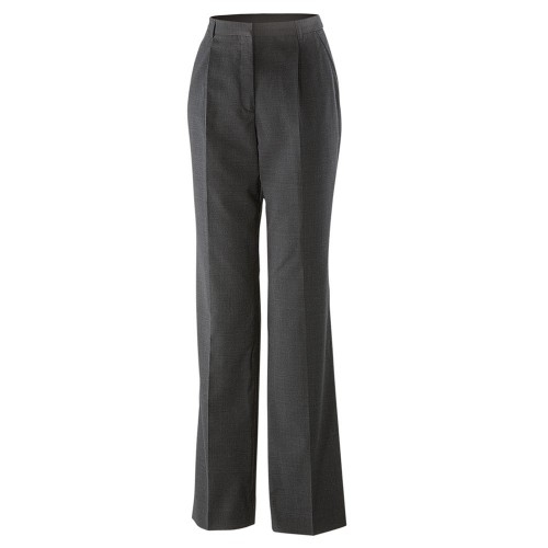 Exner 801 - Damenhose mit Bundfalte : anthrazit 53% Polyester 43% Schurwolle 4% Elasthan 36 Image