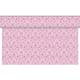 Sovie HORECA Tischläufer Janet in rosa aus Linclass® Airlaid 40cm x 24 m, 1 Stück - Floral Ornamente Schnörkel