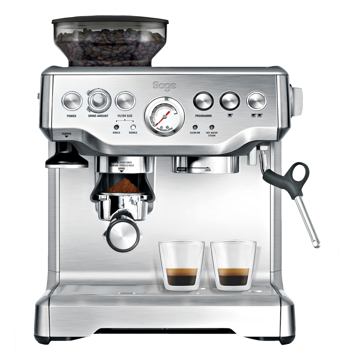 Sage Appliances Barista Express Siebträgermaschine Image