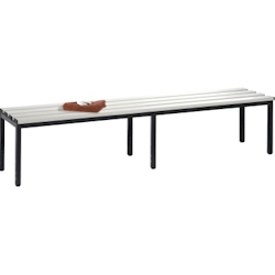C+P Umkleidebank 8052000S10006 420x1960x353mm sgr/lgr Image