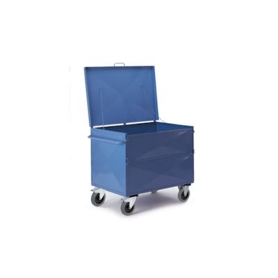 Rollcart Kastenwagen, Tragl. 600kg, Ladefl. LxB 1190x780mm, HxLxB 1120x1300x810mm, 4 Wände Image