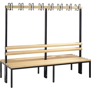 C+P Garderobenbank 8052200S10001 1650x1960x756mm sgr Image